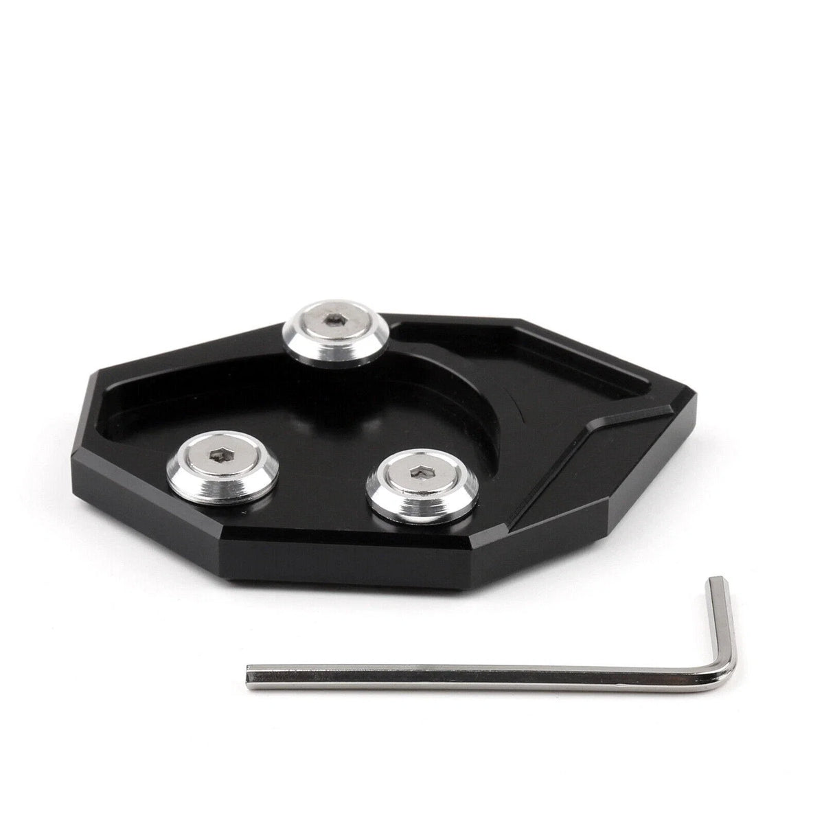 Kickstand Plate for Kawasaki ZX-14R/ZZR1400/GTR1400 (2007–2014) Black