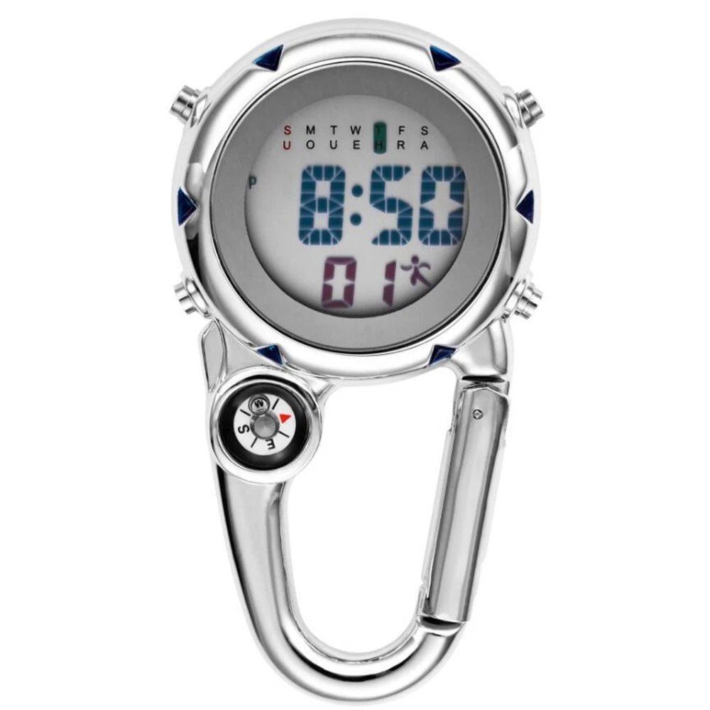 Luminous Backpack Clip On Band Carabiner for Digital Outdoor Watch