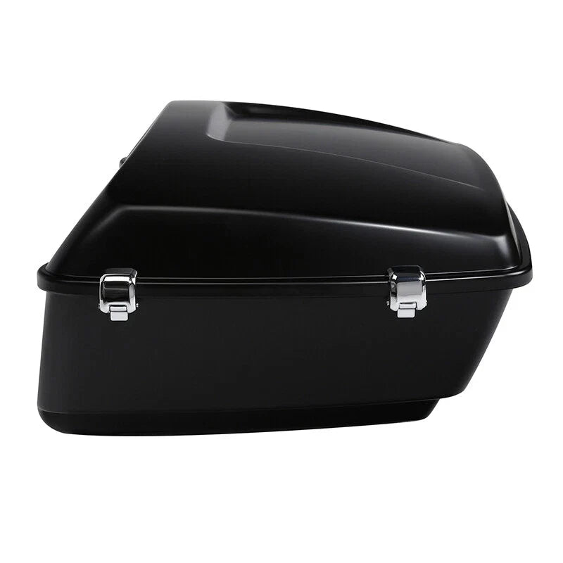 Matt Black Trunk Mount Rack for Harley Touring Road Glide (2014–2025)