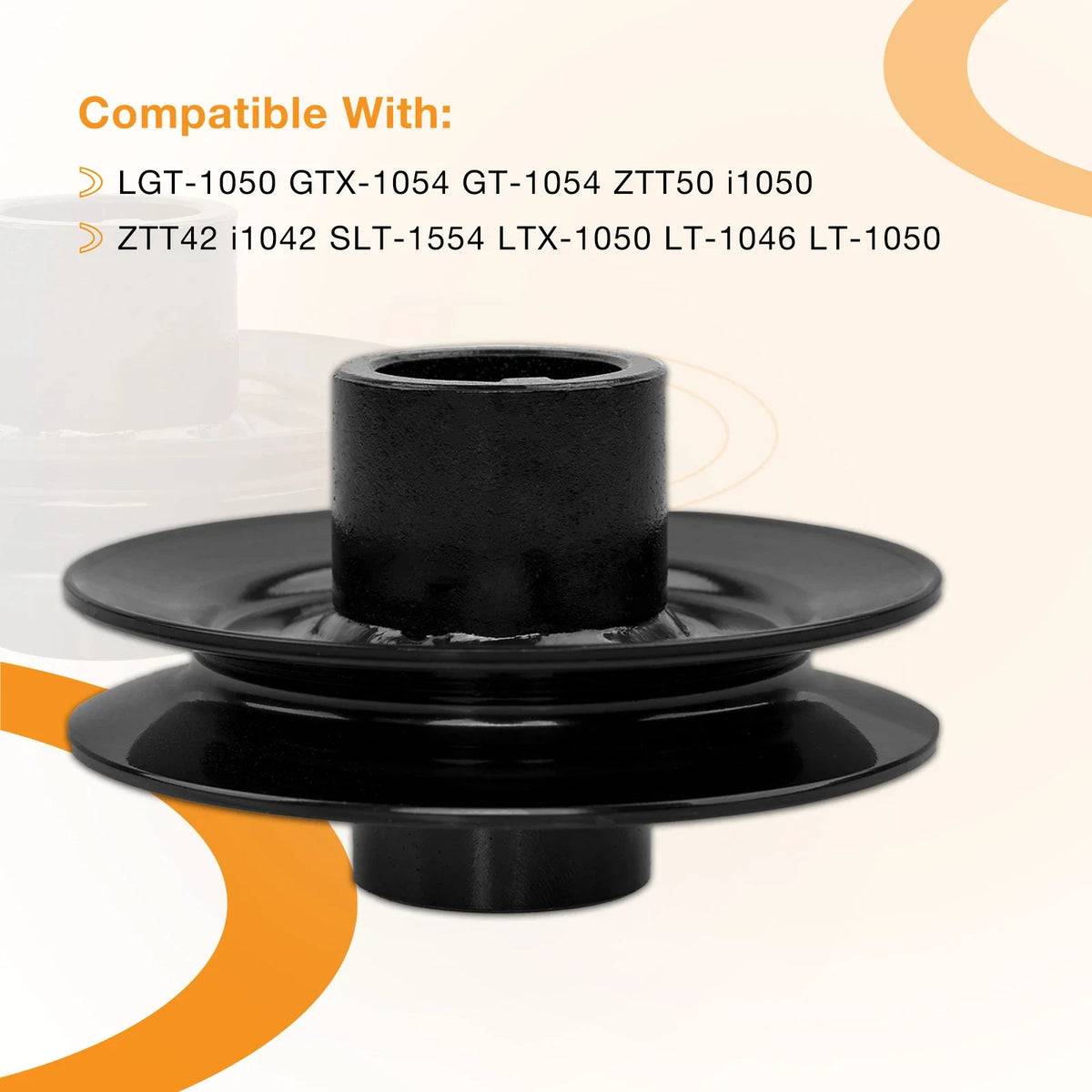 Engine Pulley for Cub Cadet MTD RZT GTX LGT LT-1046 (756-0978B, 756-0978, 756-0978A)