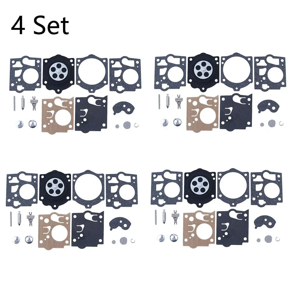 Set of 4 Carburetor Repair Kits for McCulloch Mac Promac 700 8200 PM 10 10-10 K10-SDC
