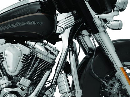 Kuryakyn Deluxe Neck Cover Kit for Harley Davidson Touring (1995–2005)