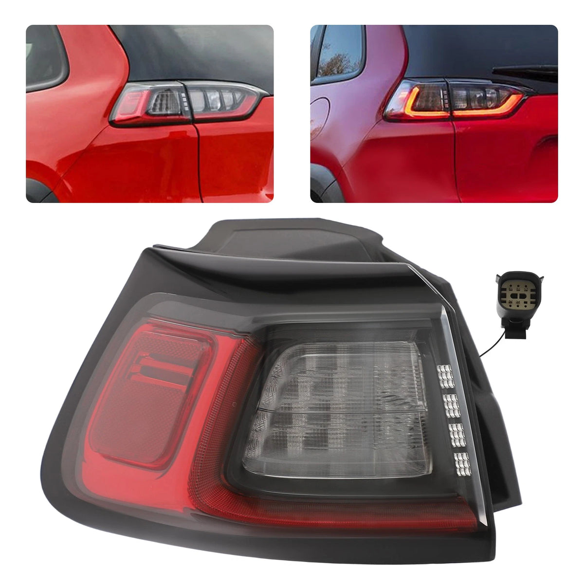 Left Tail Light for Jeep Cherokee (2019–2023) CH2804119, 68275959AF, LED