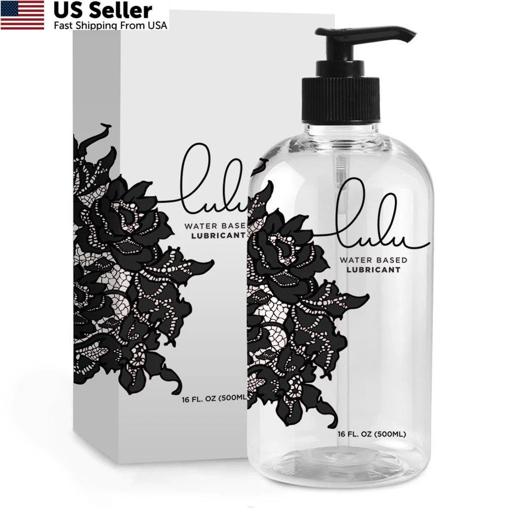 Natural Water Based Personal Lube 16 Fl Oz for Adult Use