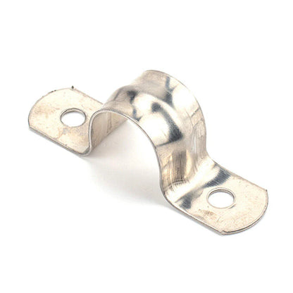 50x Heavy Duty U Bracket Tube Strap Tension Clips for Pipes