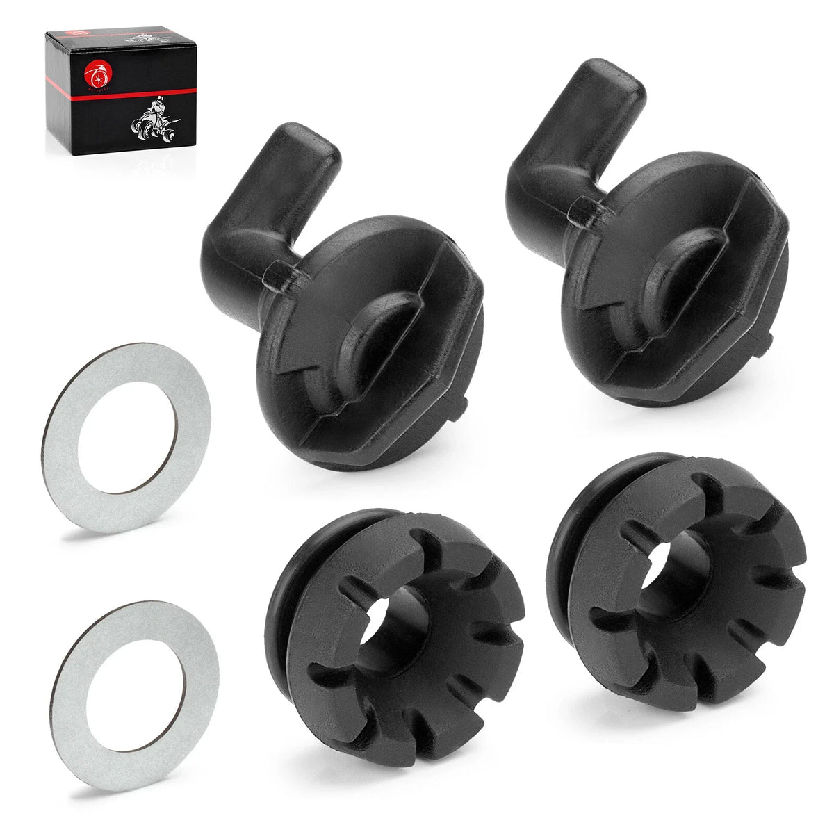 2 x Hood Latch Toggles With Grommets Washers for Polaris RZR 570 (2012–2022)