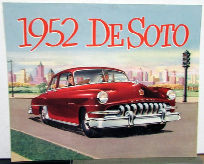 DeSoto Custom Sedan Sales Folder (1952)