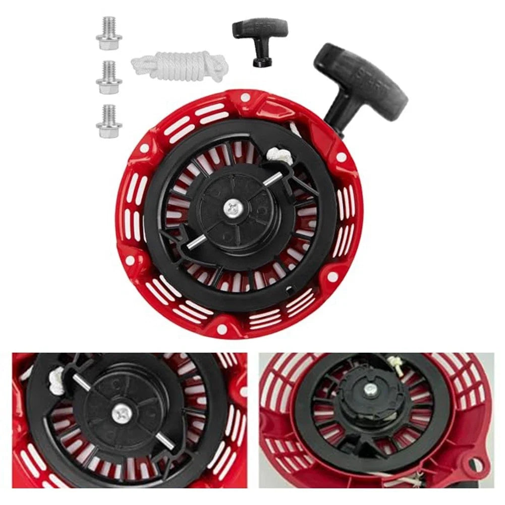 Recoil Starter for Honda GX140 GX200 Engines with Installation Kit (2000–2023)