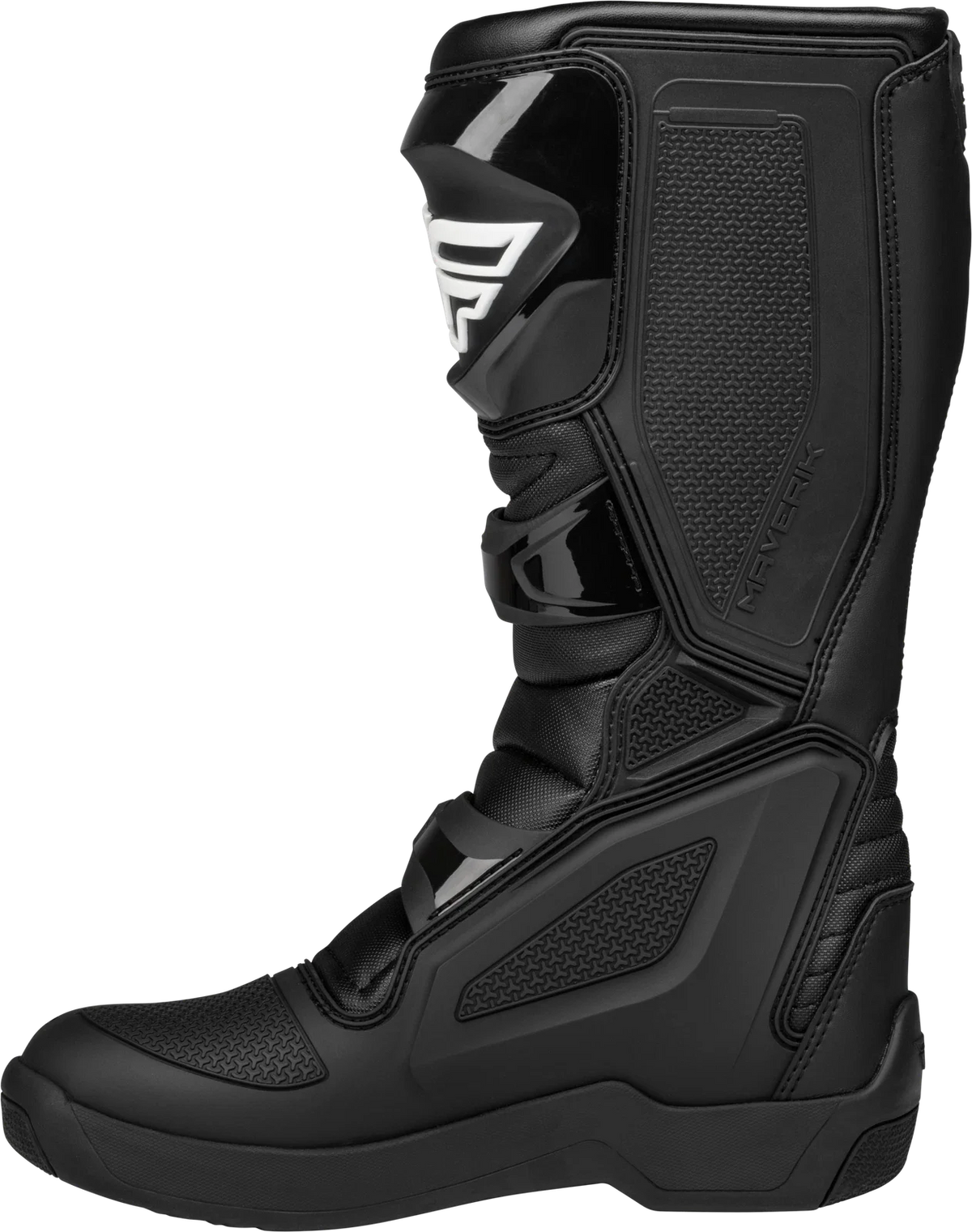 Fly Racing Maverik LT Offroad Boots for Motorcycle (US 12) Black
