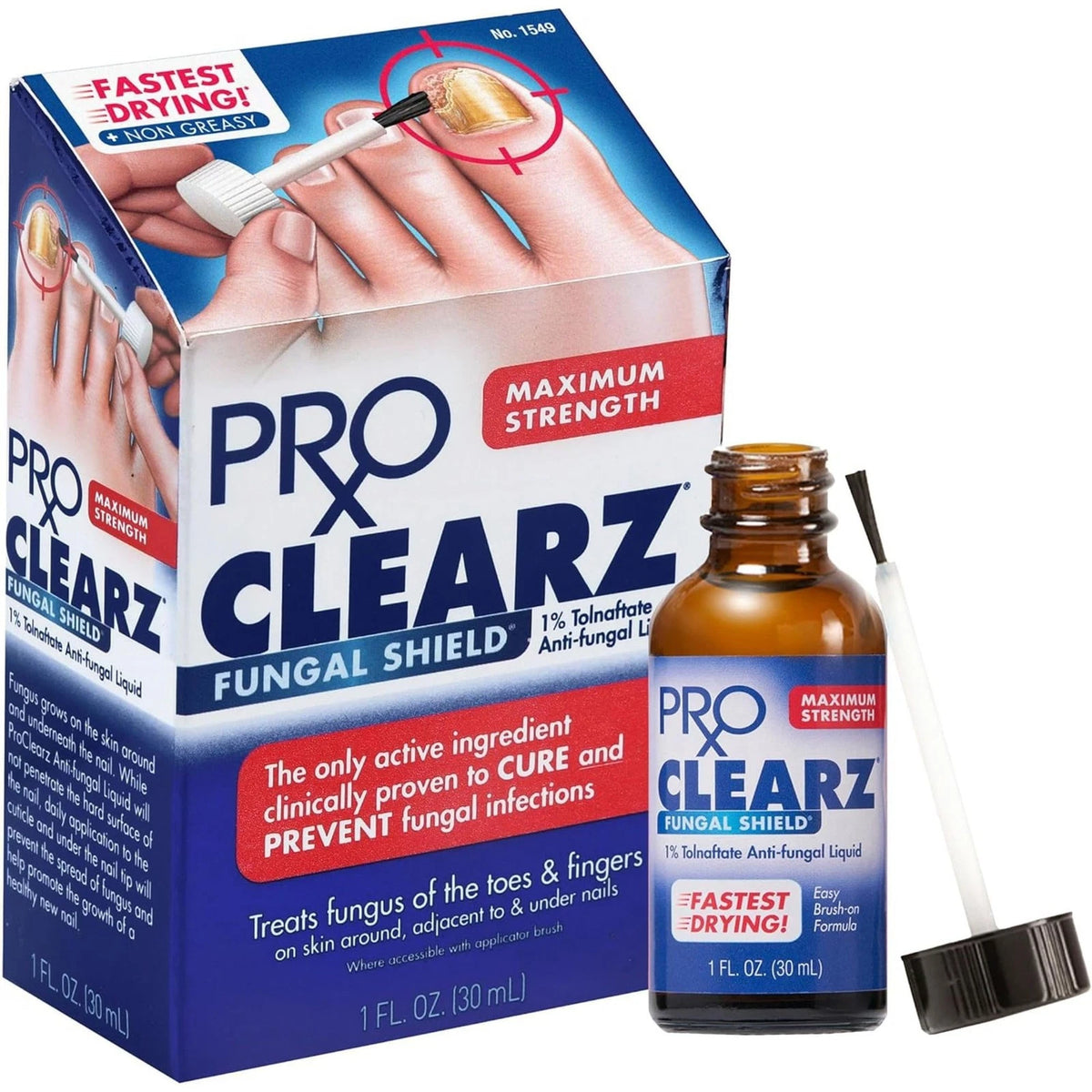 2X ProClearz Fungal Shield Maximum Strength Brush-On (1 Fl Oz)