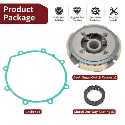 Wet Clutch Centrifugal Carrier & Bearing Gasket for Yamaha Wolverine 350 (2006–2009)