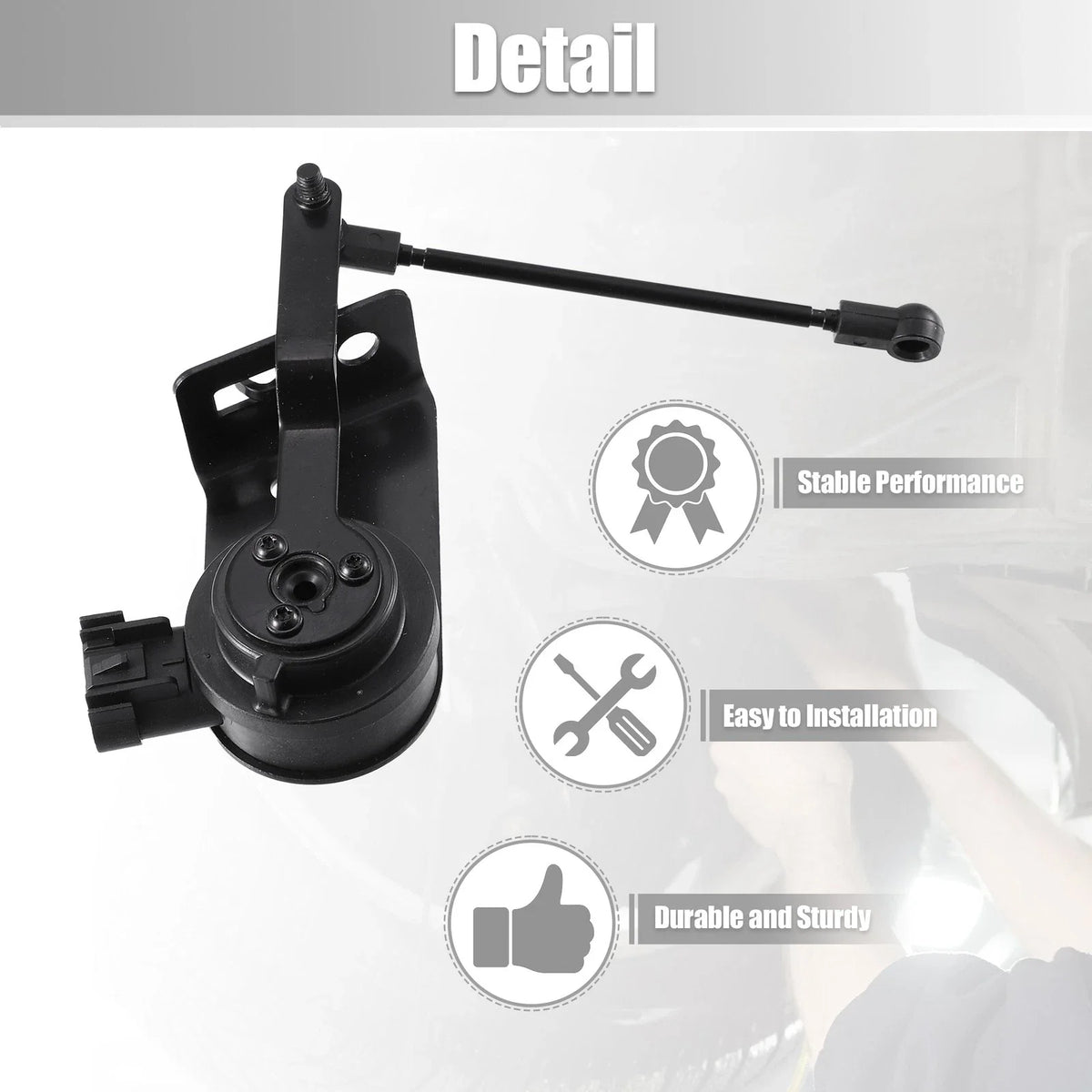 Front Left Air Suspension Ride Height Level Sensor for Cadillac (2015–2020)