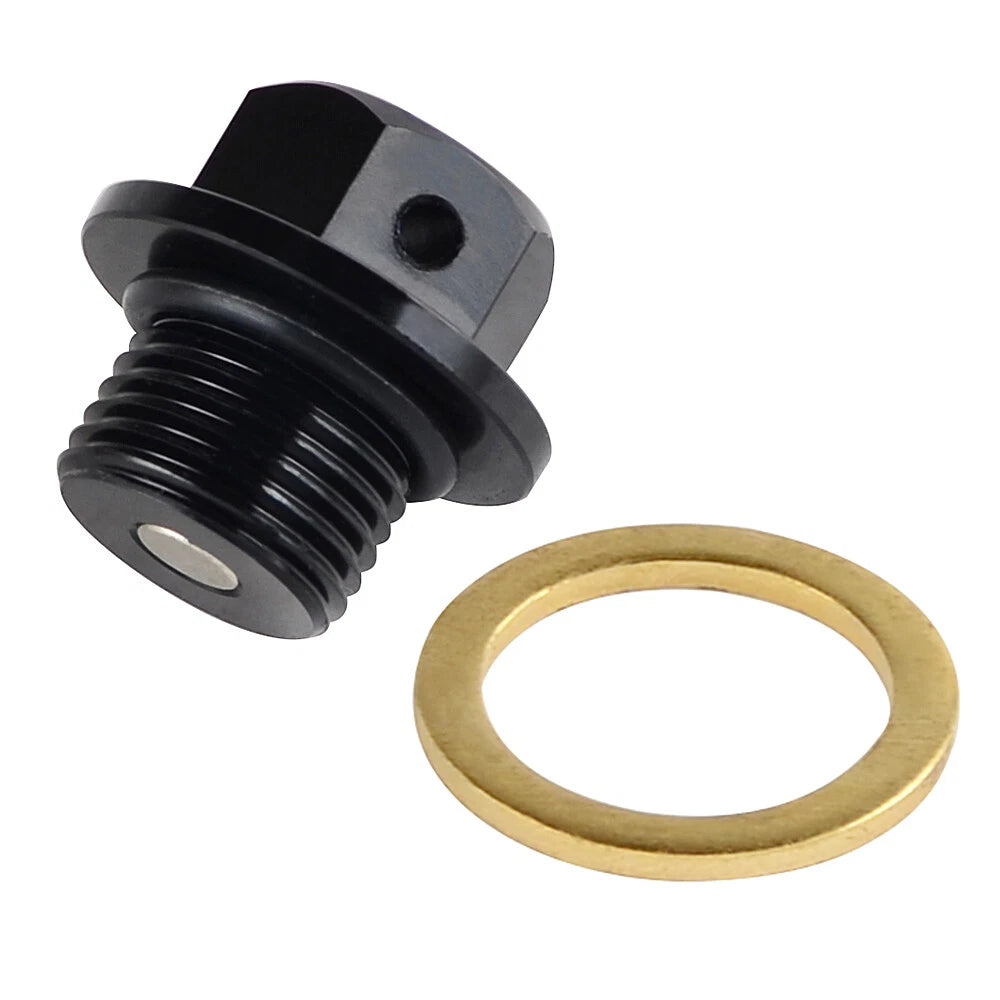 M14 Oil Pan Drain Plug Bolt Cap for Suzuki GSXR 400R 600 750 1000 1100 (1990–2023)