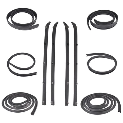 10Pcs Weatherstrip Seal Kit for Dodge D150 D250 W150 W250 (1975–1993)