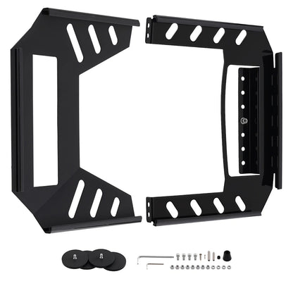 Flat Mount Support for Starlink Gen 3 for RV Vans, Boats (Black Steel)