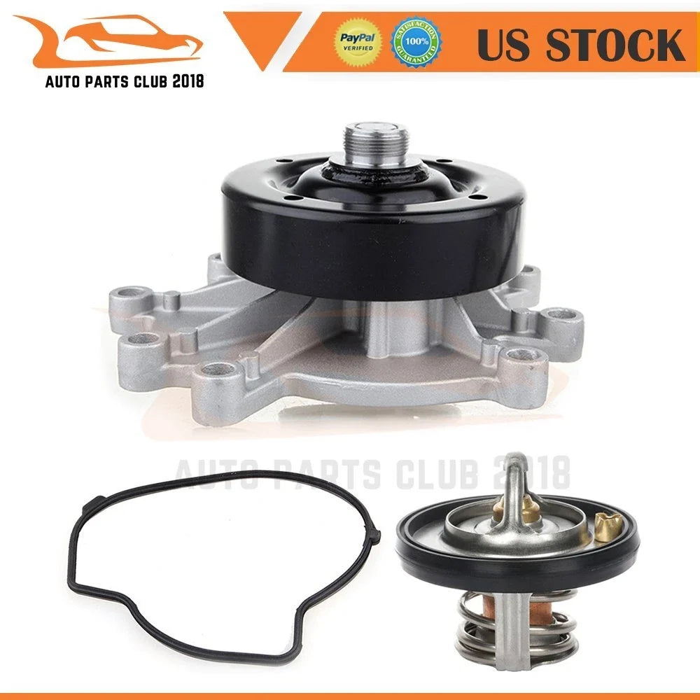 Water Pump Thermostat for Dodge Ram 1500, Durango, Dakota, Jeep Commander (3.7L, 4.7L)