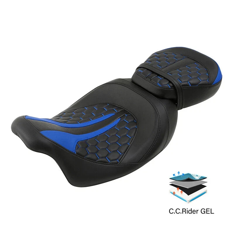 Gel Seat for Harley CVO Road Glide FLTRXSE (2009–2023) Black