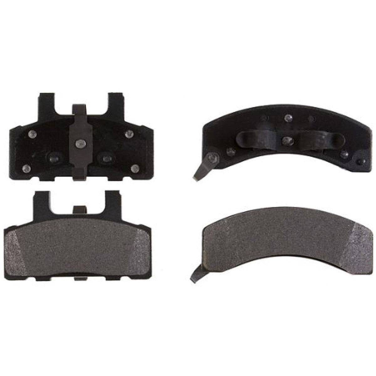 Set of 4 Brake Pads for Chevy Suburban (1961)