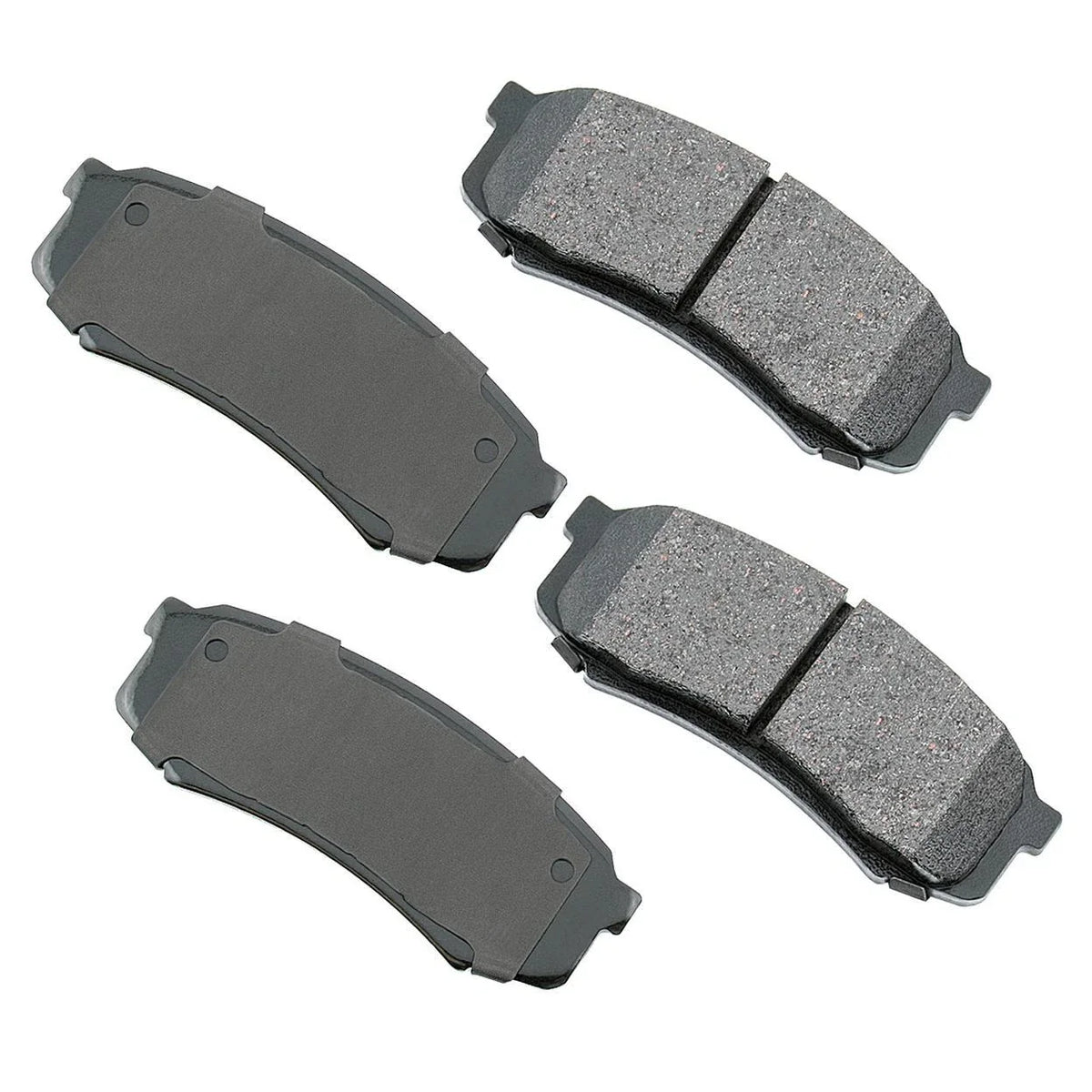 Set of 4 Akebono ProACT Rear Disc Brake Pads for Lexus GX460 (2014–2017)