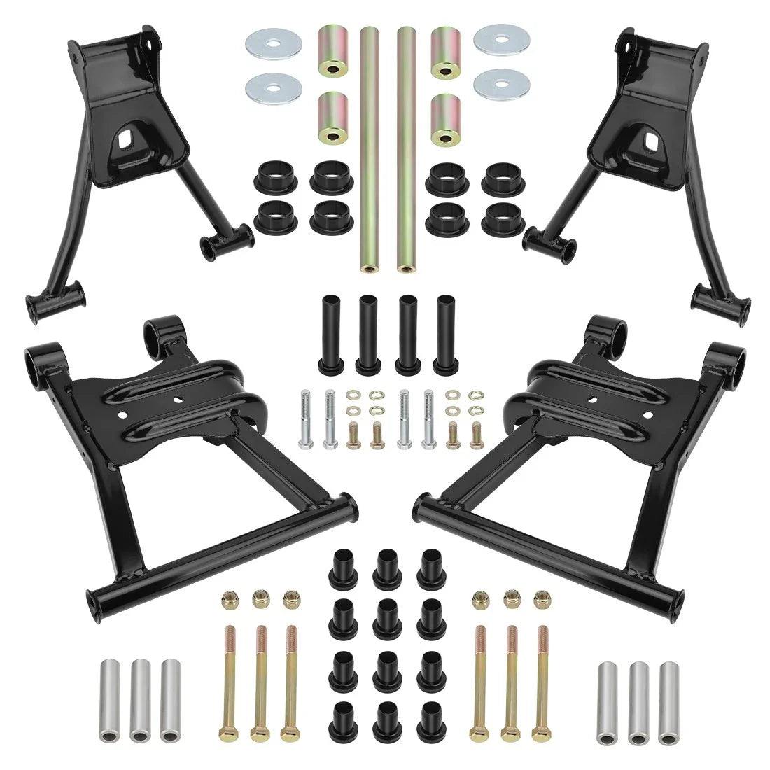 Rear Upper Lower A-Arm Kit Bushing for Polaris Sportsman 400 450 500 600 700 800 (2000–2023)