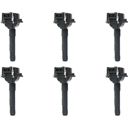 Ignition Coils Set of 6 for VW Golf Audi Allroad Quattro A6 S4 A4 A8