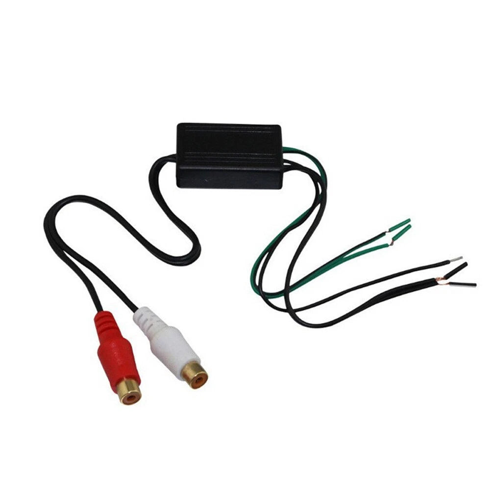 4pcs Speaker to 2 RCA Line Output Converter for USA (2024)