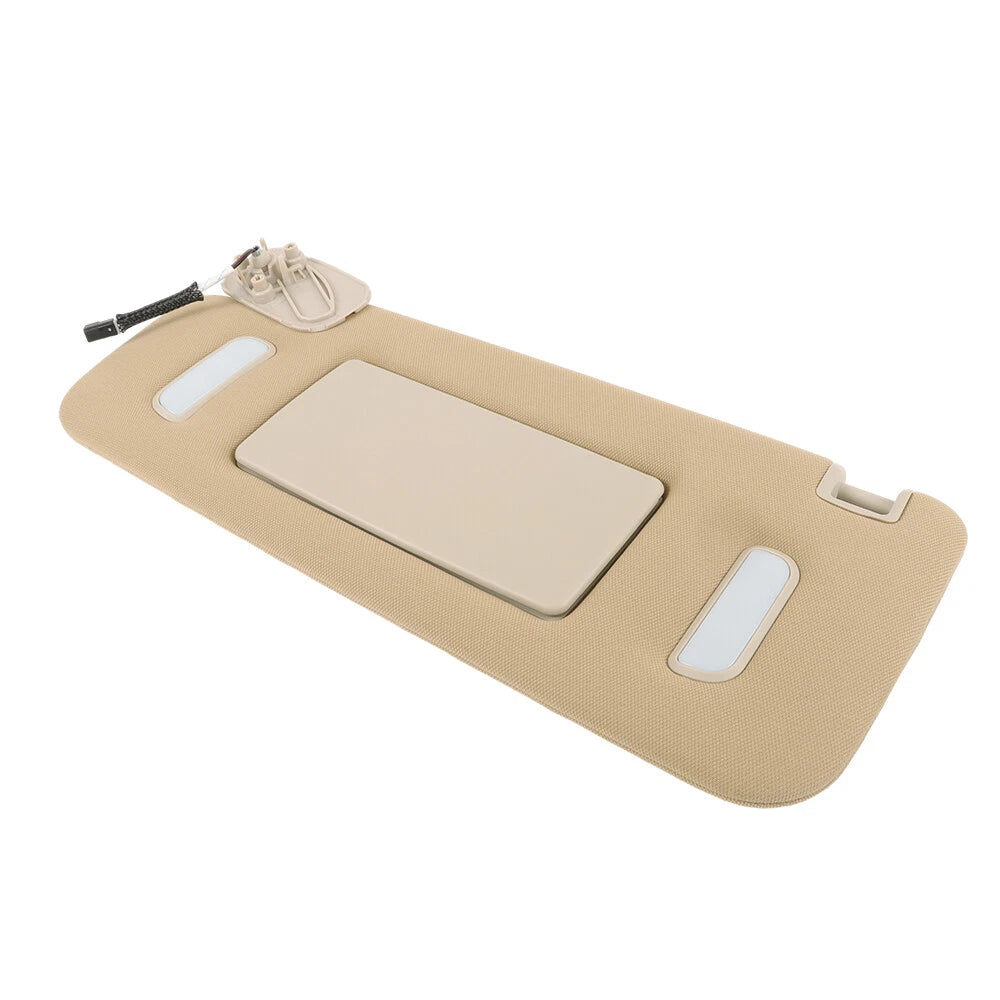 Left Driver Sun Visor Mirror for Silverado Tahoe Yukon Suburban (2007–2014) 22850306