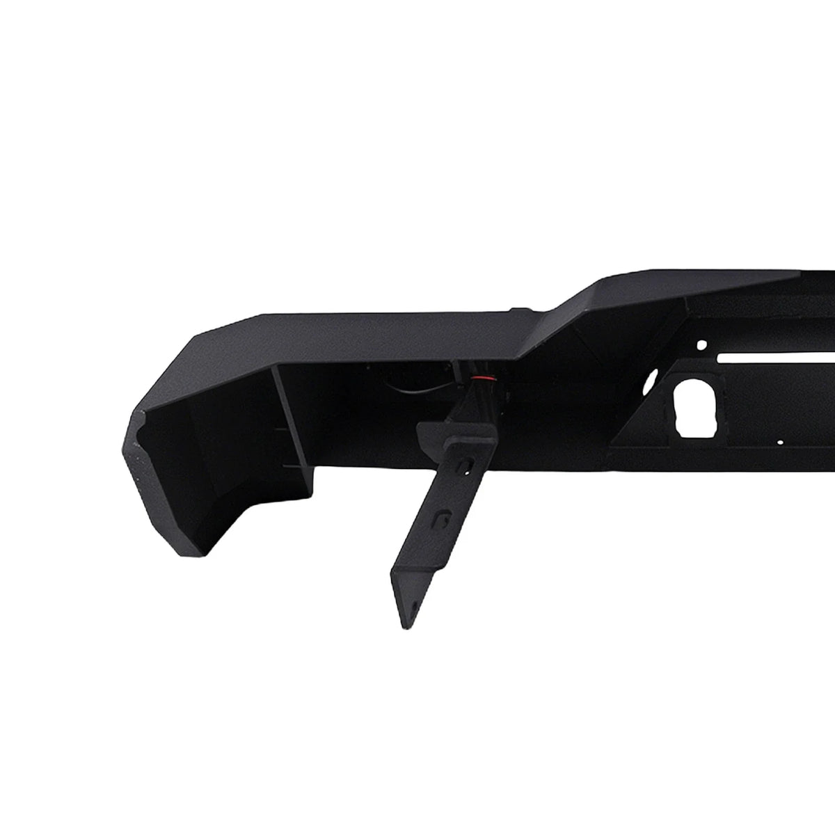 Powder Coated Steel Rear Bumper with LED Lights for Toyota Tacoma (2016–2023)