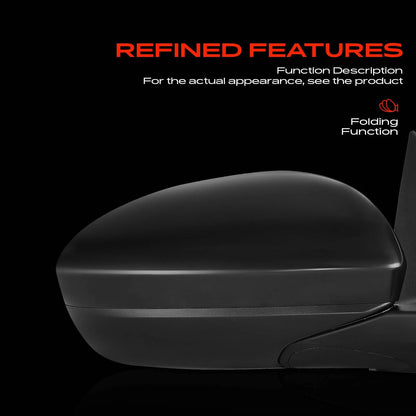 A-Premium Manual Mirror for Nissan Sentra (2020–2022) 963016LB0APFM, NI1321326