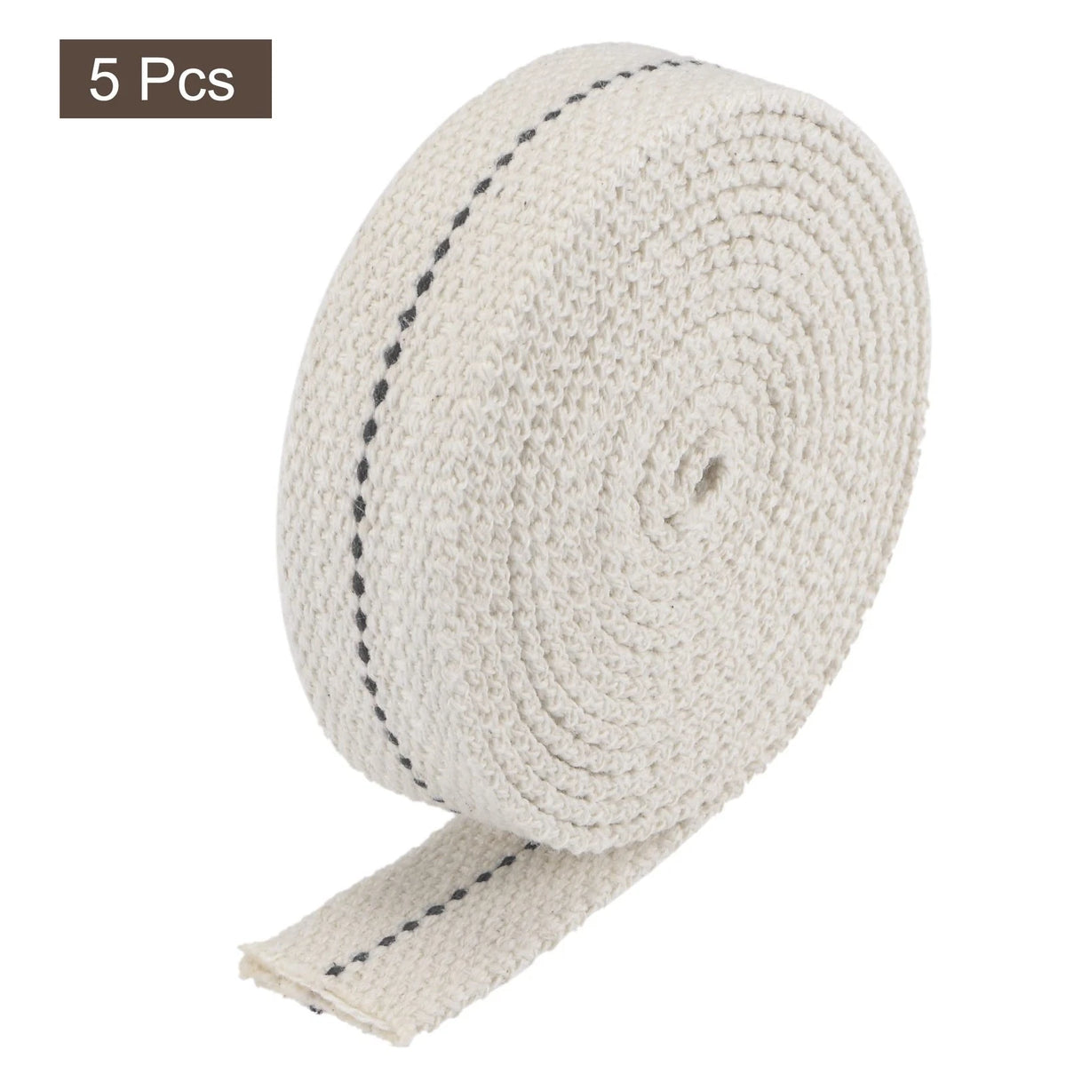 2X Oil Lamp Wick Cotton 7/8 Inch Flat Wide 2 Meter for Automotive Use