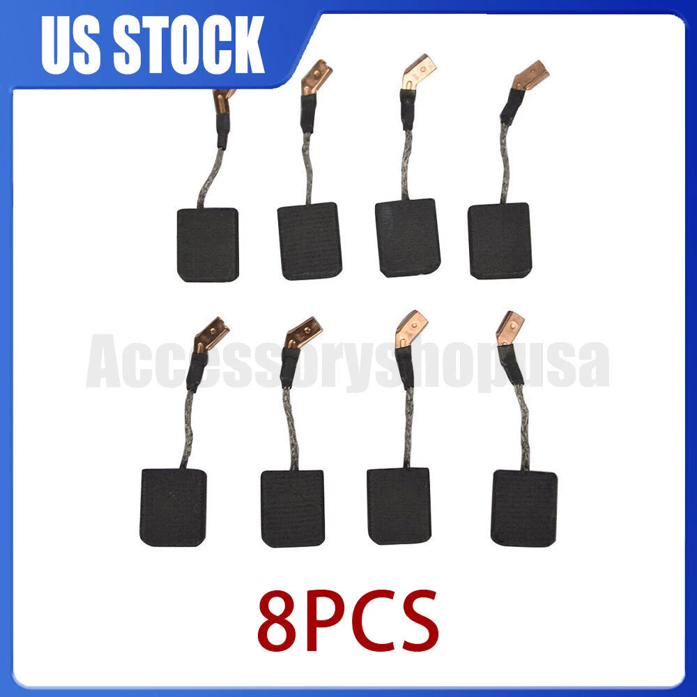 Set of 8 Carbon Brushes for DeWalt DWE402 DWE4214 DWE4224 (N257540)