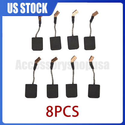 Set of 8 Carbon Brushes for DeWalt DWE402 DWE4214 DWE4224 (N257540)