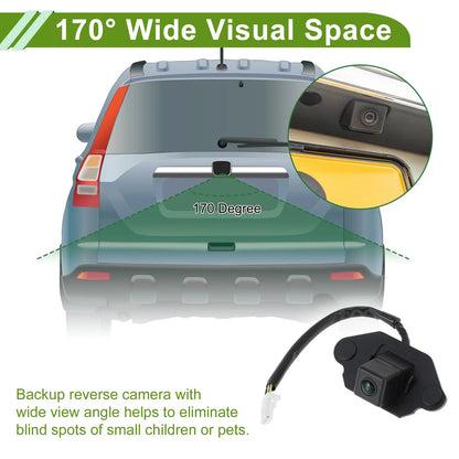 Rear View Backup Camera for Nissan Qashqai (2008–2015)