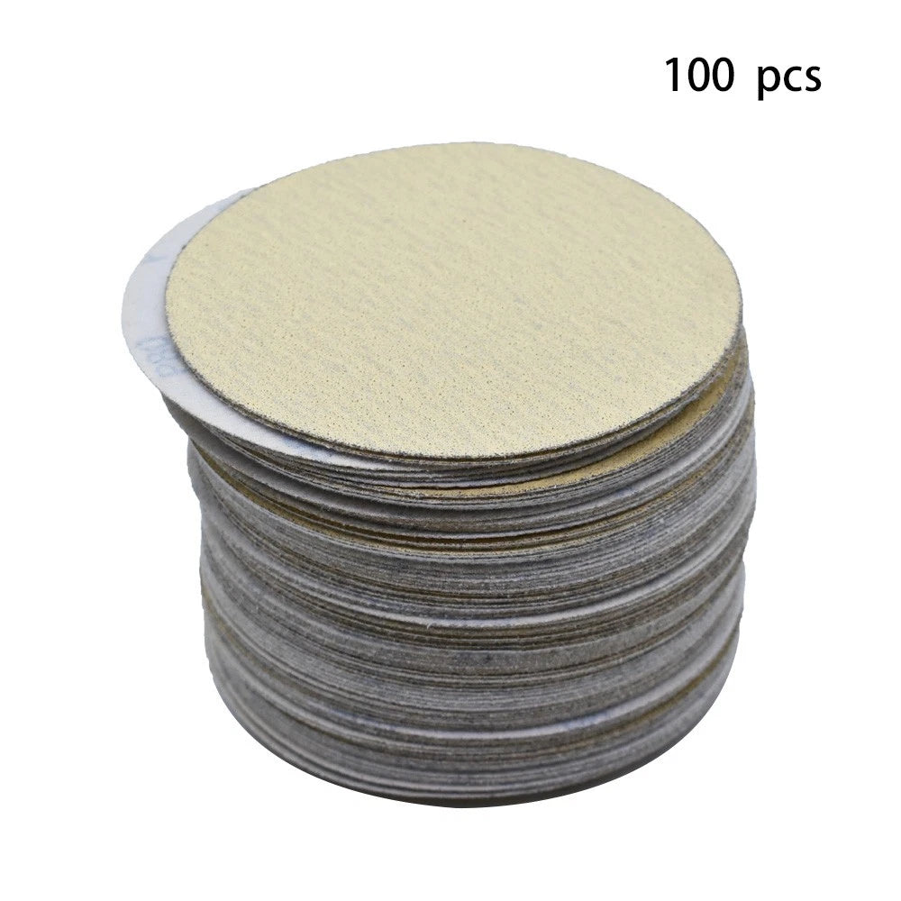 100Pcs 6-Inch Sanding Discs for Hook & Loop Sanding (Grit 80)