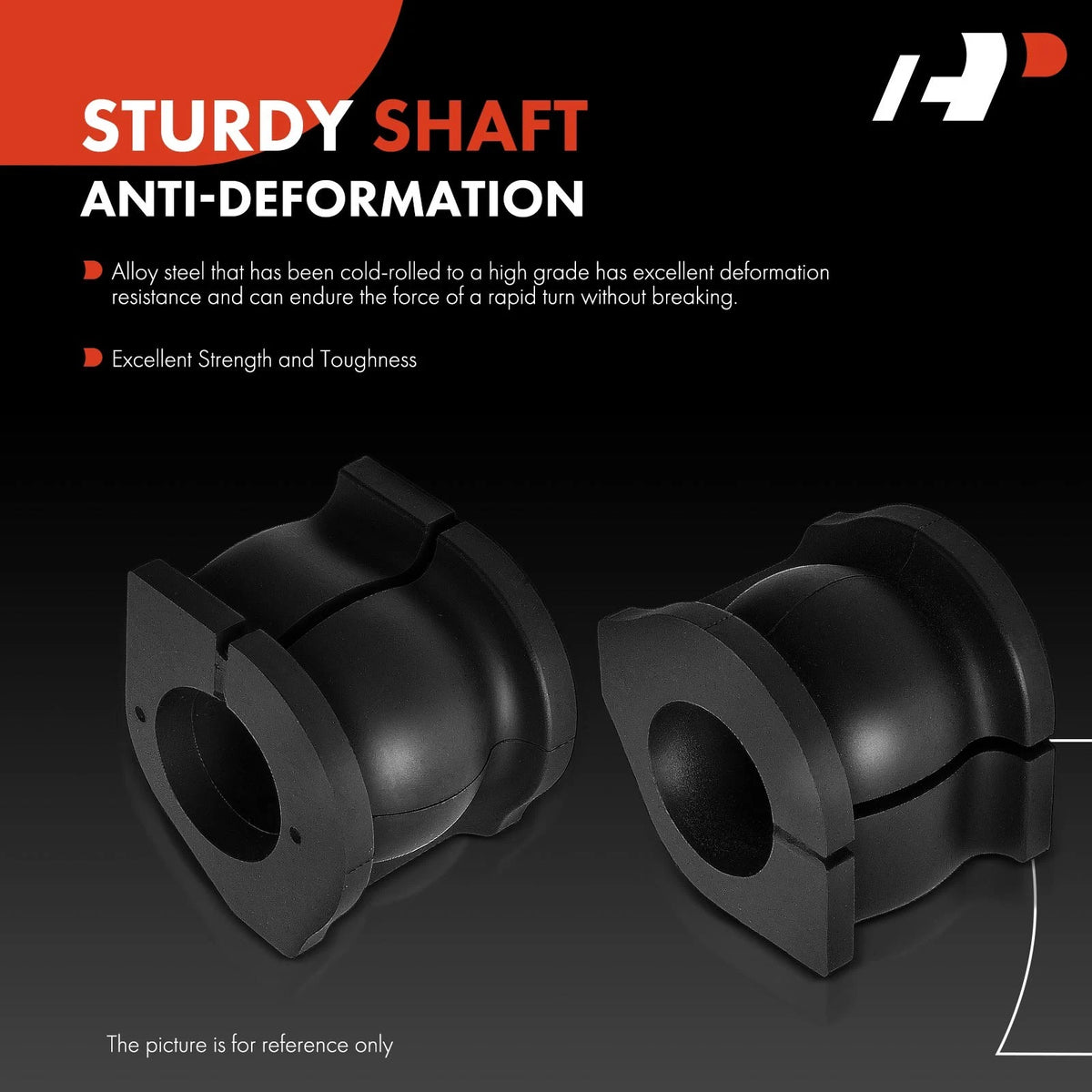 2X Front To Frame Sway Bar Bushing for Honda Civic (2006–2011) 51306SNAA02, BSK59019PR, K200293