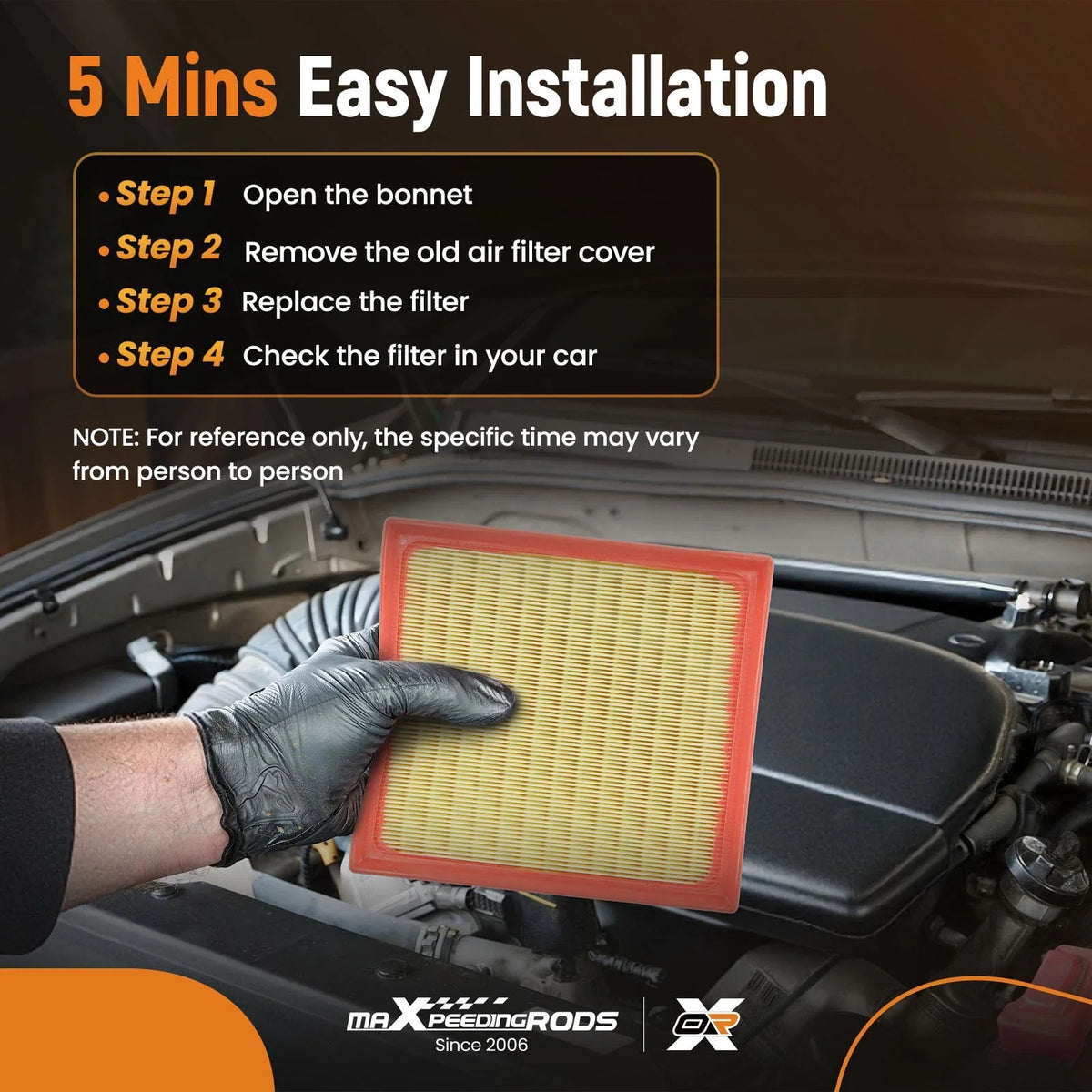 Engine Air Filter for CR-V Hybrid 2.0L (2023–2025) A21866 AF1866 AF10121