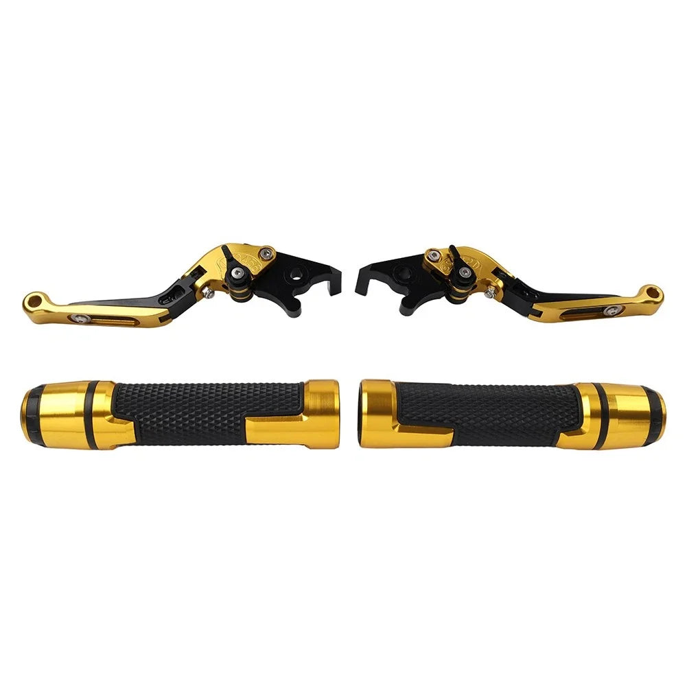 Folding Extendable Brake Clutch Levers for BMW C650GT C600 (2012–2016) Gold