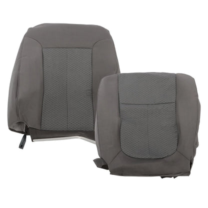Front Cloth Seat Cover for Ford F250 F350 XLT FX4 (2011–2016) Gray