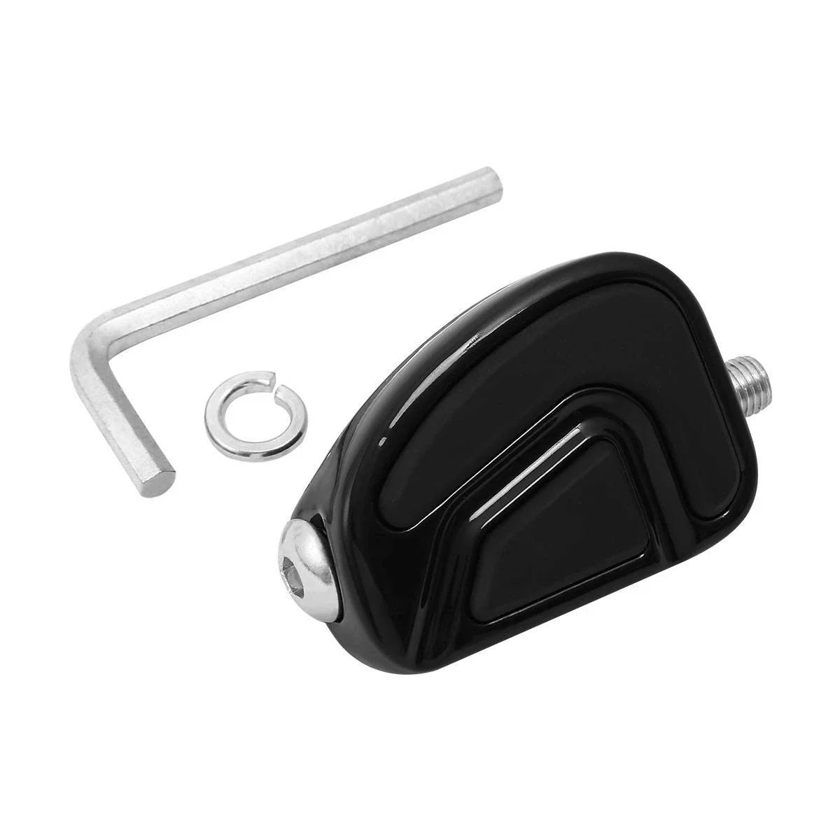Pair Black Shifter Pegs for Harley Dyna Touring Electra Street Road Glide