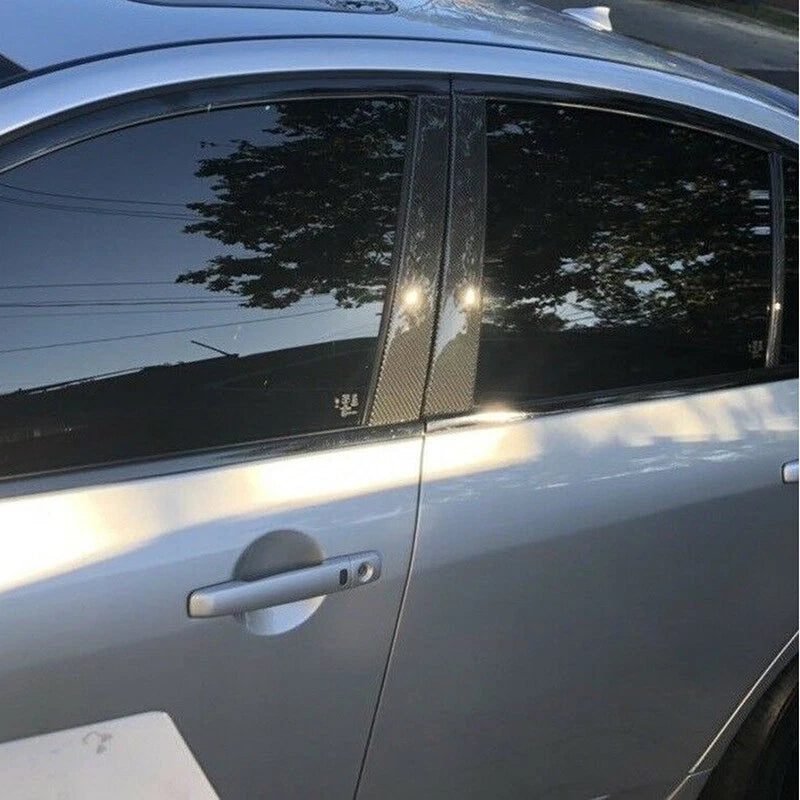 6X Carbon Fiber Pillar Posts Door Trim Decal for KIA Optima K5 (2016–2020)