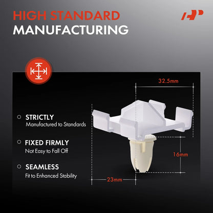 20Pcs Fender & Quarter Panel Moulding Clips for Mercedes