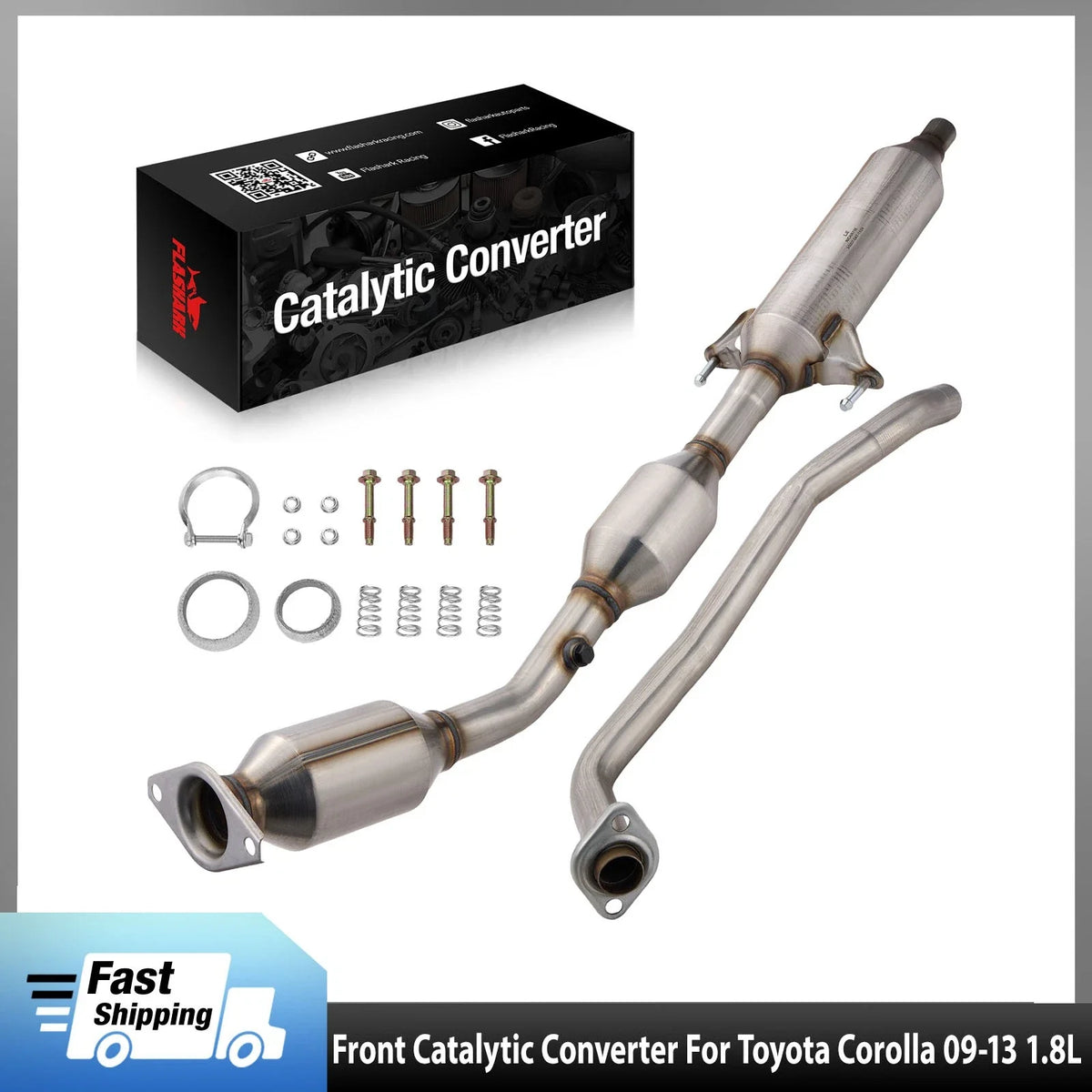 Front Catalytic Converter for Pontiac Vibe L4 1.8L (2009–2010) 174200D150