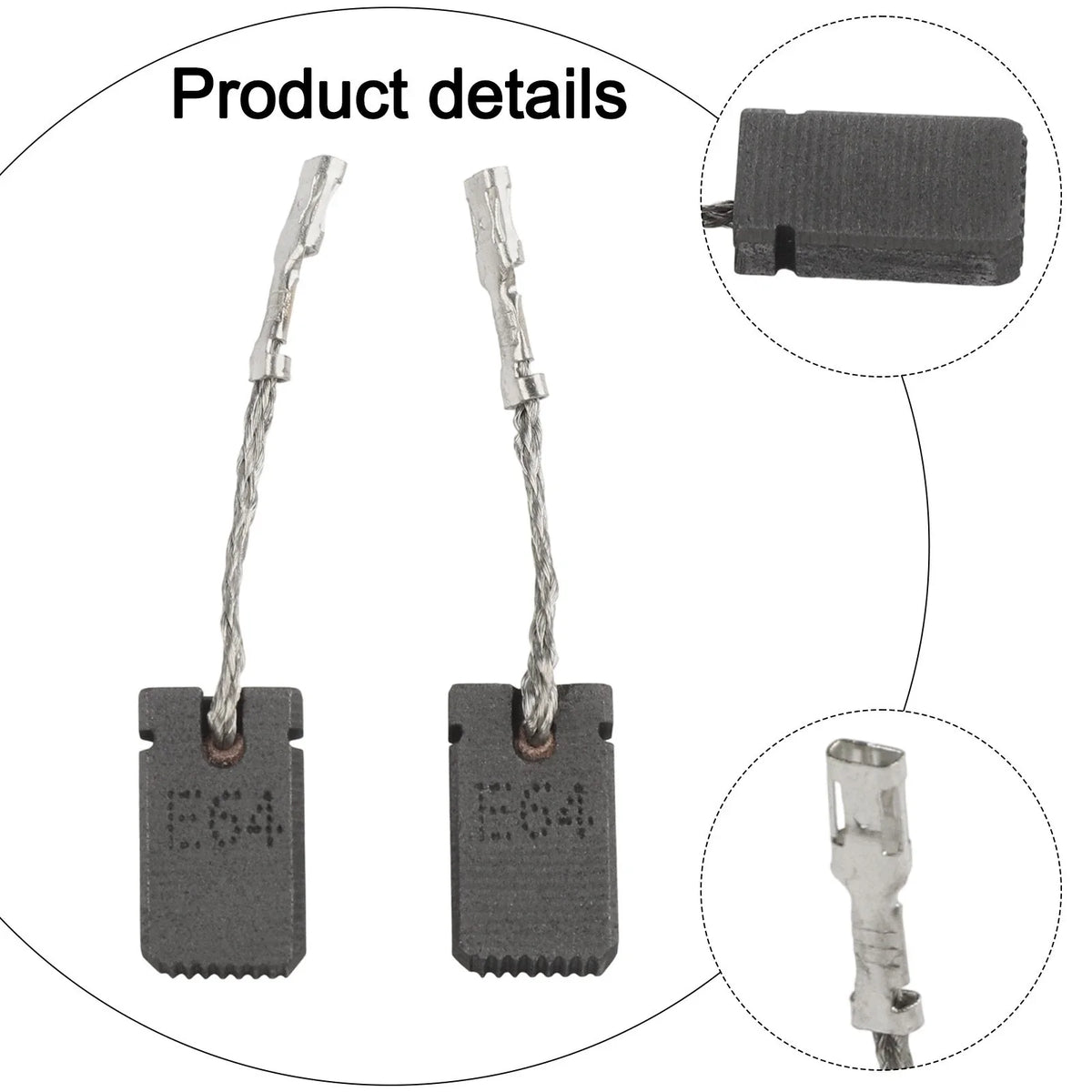 Carbon Brush for Bosch Angle Grinder GWS 7 115, GWS 9 125, GWS 11 125