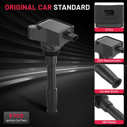 Ignition Coil Pack for Ford F-150 2.7L V6 (2018–2023)