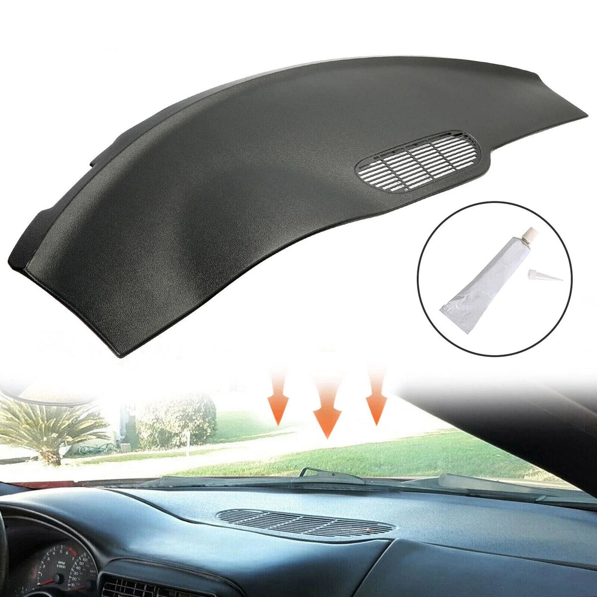 Molded Dash Cover Cap Skin for Firebird Camaro (1997–2002)