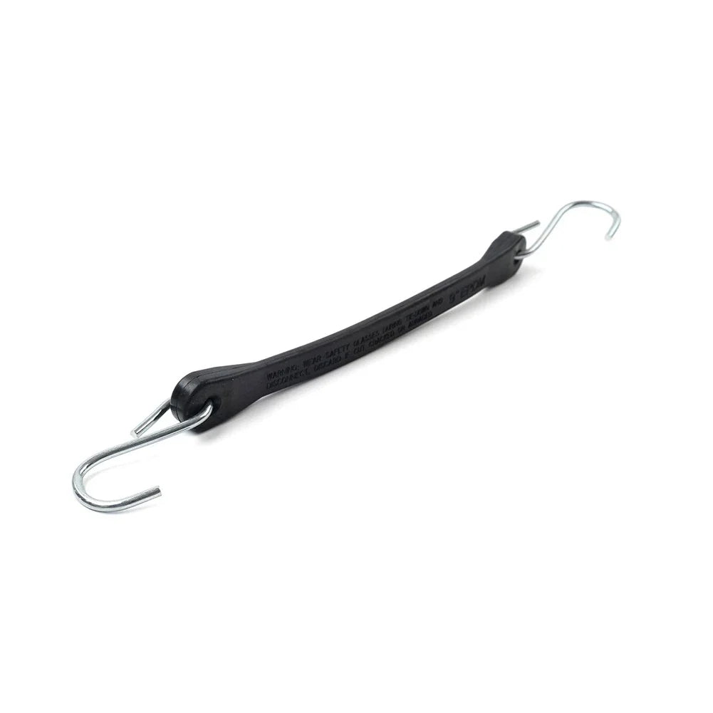 Set of 4 9" Heavy Duty Rubber Tarp Straps Tie Down Bungee Cords with Hooks