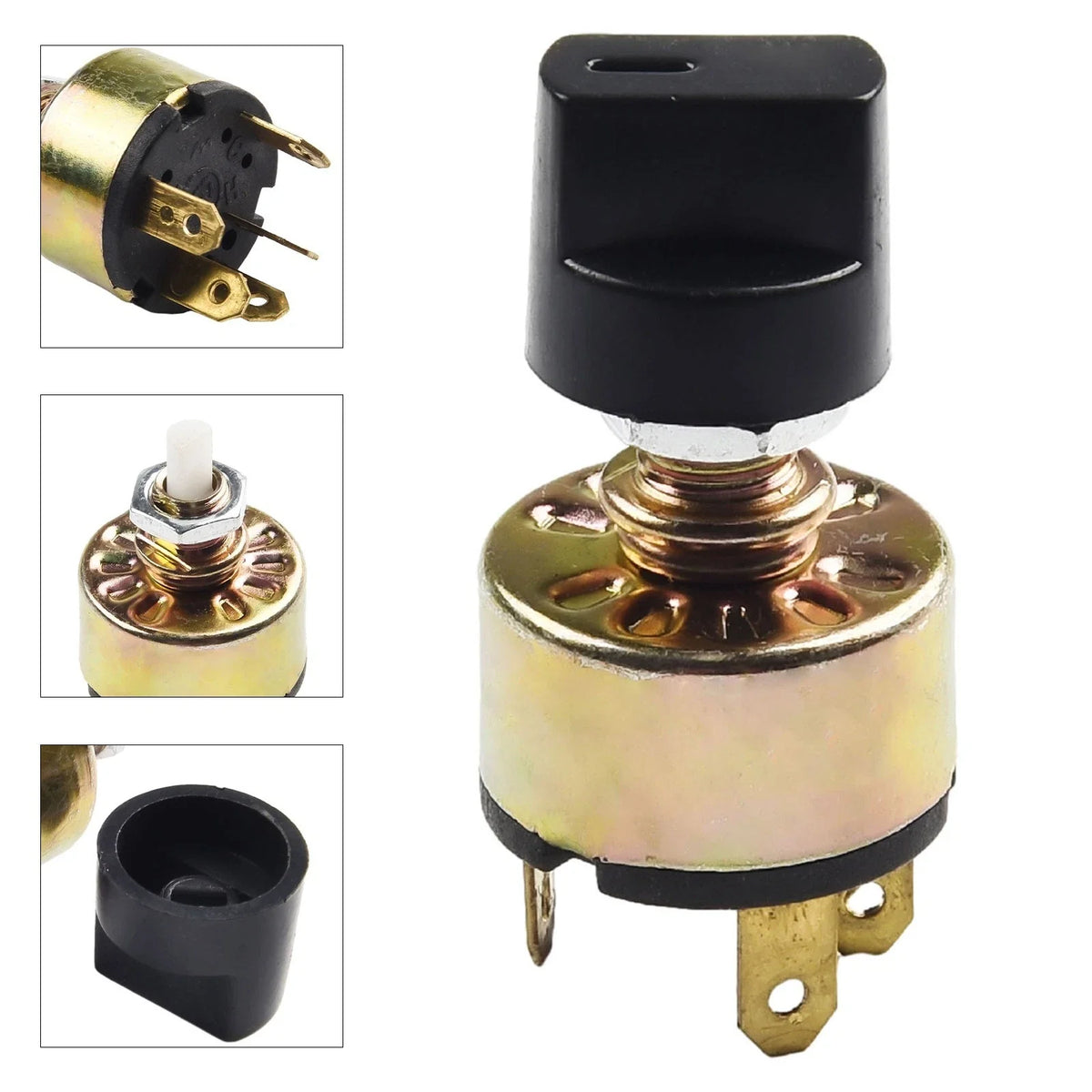 Air Conditioner Blower Switch for Car (12V & 24V, 3-Speed)