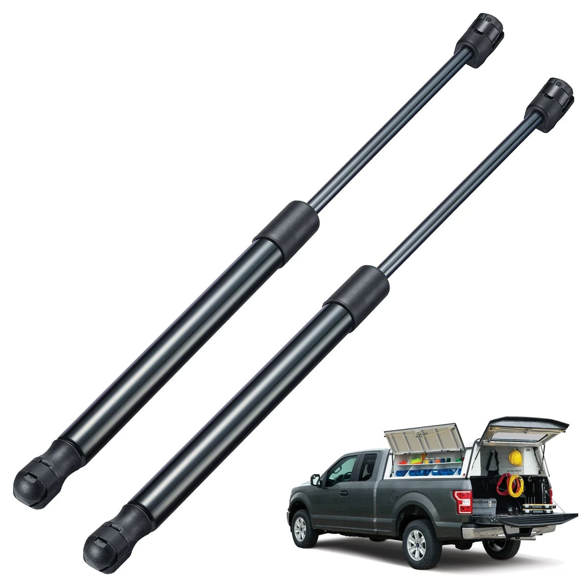 2X Gas Struts 15.7" 45lbs for Snugtop Topper Canopy Toolbox Lid