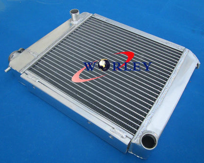2 Row Aluminum Radiator + Fan for Austin Rover Mini Cooper (1992-1997)