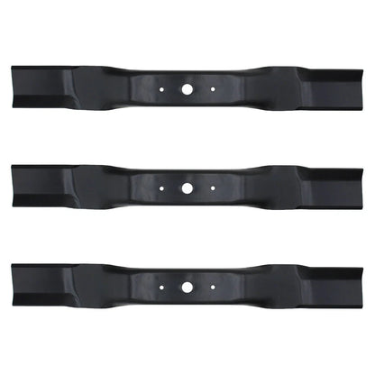 Set of 3 Mower Blades for Walker 54" Decks (Fits 5/8" Center Hole)